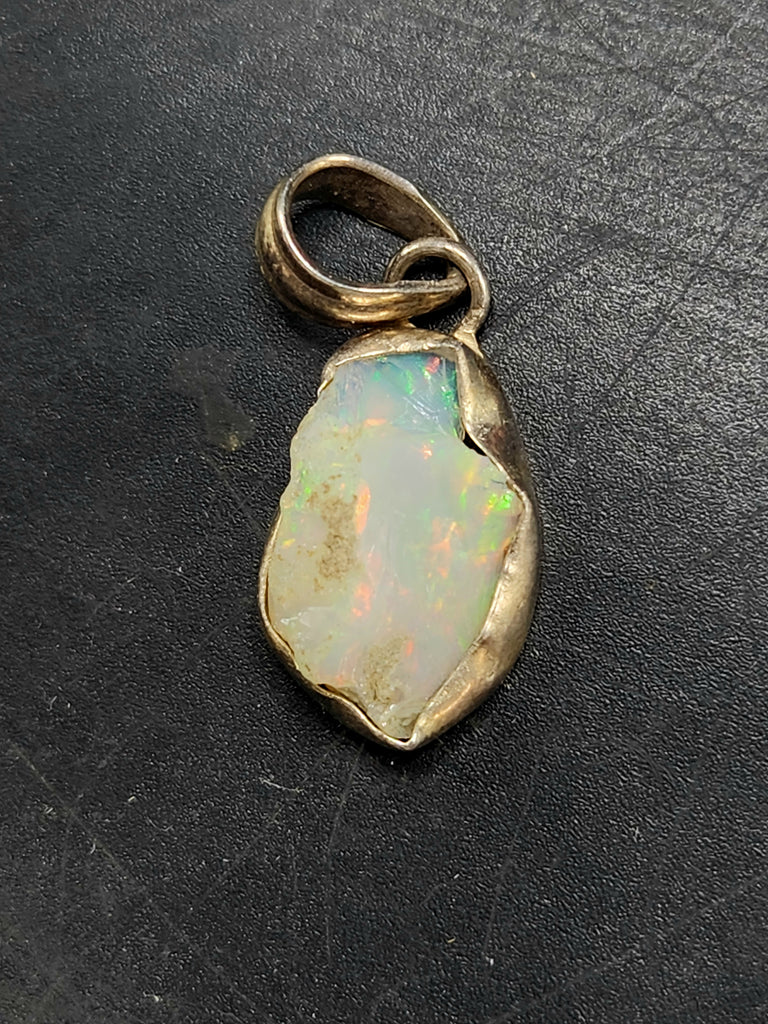 Ethiopian Opal Rough Tree of Life deals Pendant