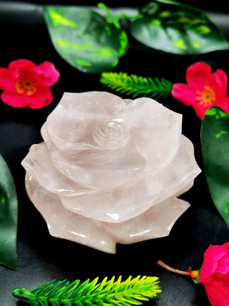 Wonderful Lemon Quartz Carving Flower /AAA Excellent Quality Handmade Carved Flowers Quartz Loose Gemstone For Making hotsell Jewelry 3 pcs Set