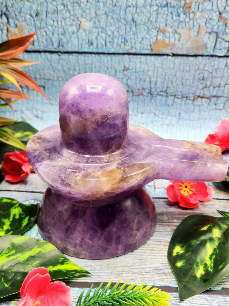 How Does Amethyst Shivling Enhance Spirituality, Love, and Stress Relief?