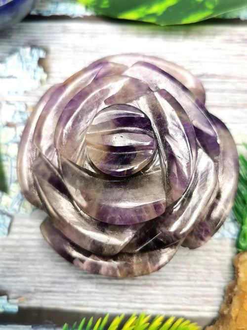 Gemstone Rose Flower Carvings: Discover the Spiritual and Healing Benefits For Home