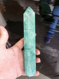 Green Fluorite Tower: A Beacon of Harmony, Protection and Prosperity | Home Decor | Crystal Healing