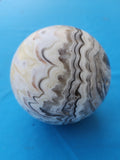 Zebra Onyx Sphere: Experience Harmony and Strength with This Exquisite Handmade Gemstone | Home Decor | Crystal Healing