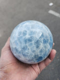 Blue Calcite Sphere: A Gateway to Peace, Healing, and Clarity | Home Decor