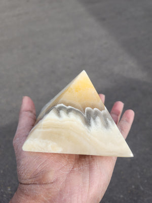 Zebra Onyx Pyramid: A Powerful Symbol of Balance, Protection, and Energy Amplification