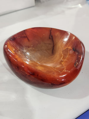 Carnelian Handmade Bowl: A Unique Blend of Beauty, Spirituality, and Functionality | Home Decor