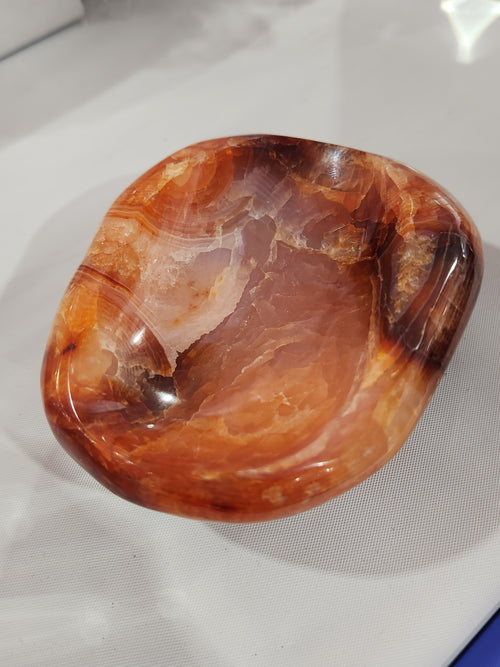 Carnelian Handmade Bowl: A Unique Blend of Beauty, Spirituality, and Functionality | Home Decor