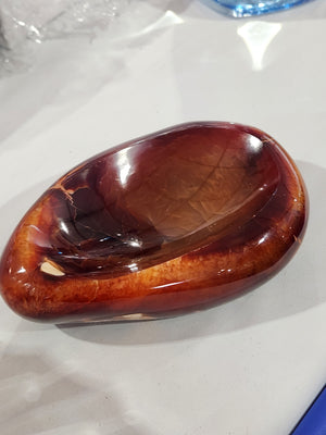 Carnelian Handmade Bowl: A Unique Blend of Beauty, Spirituality, and Functionality | Reiki/Chakra/Healing/Energy | Home Decor