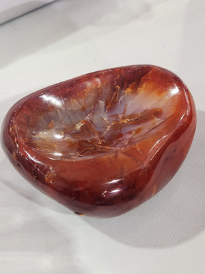 Carnelian Handmade Bowl: Elevate Your Space with Beauty and Positive Energy | Reiki/Chakra/Healing | Home Decor