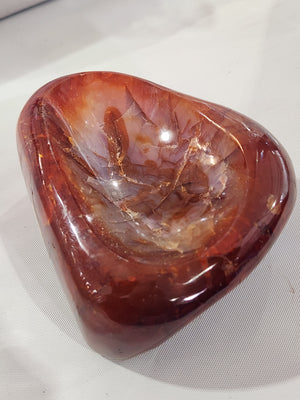 Carnelian Handmade Bowl: Elevate Your Space with Beauty and Positive Energy | Reiki/Chakra/Healing | Home Decor