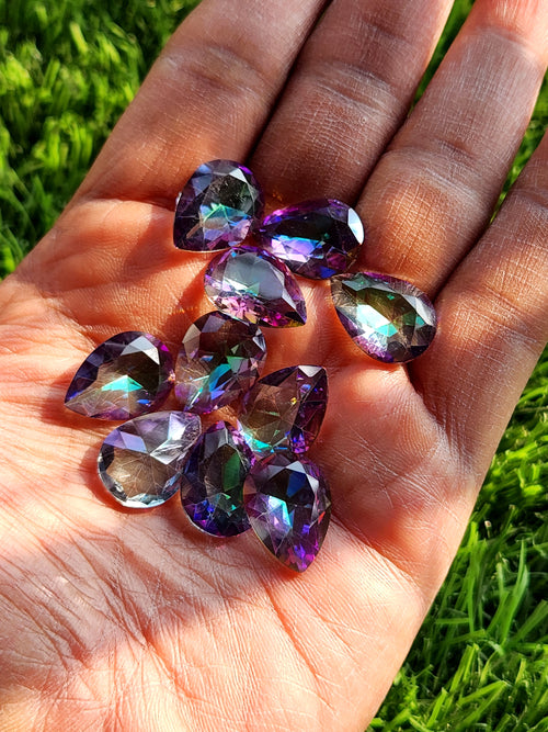 Tanzanite Faceted Oval Shaped Loose Gemstones - Captivating Beauty and