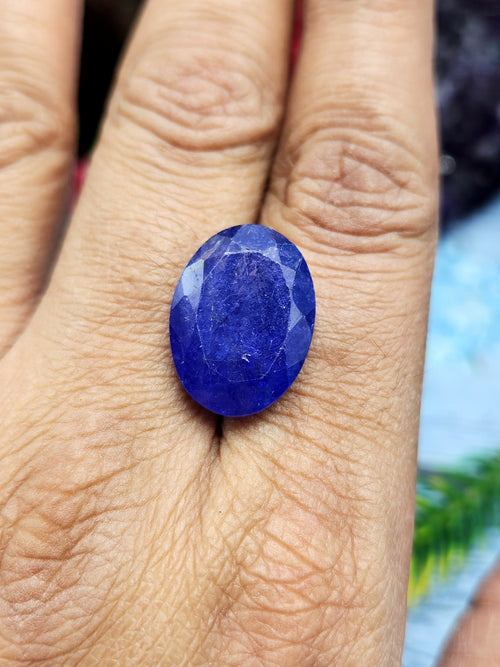 Tanzanite Faceted Loose Gemstones in Oval Shaped  - Enigmatic Elegance