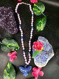 Divine Elegance: Lapis Lazuli Ganesha, Phoenix Mala & Meditation Point – Women’s Day Special