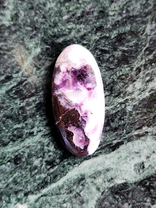 Kammerite Cabochon Oval Shaped Loose Gemstone - Harnessing Spiritual Energy