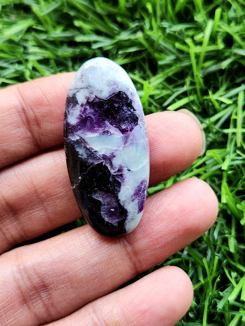 Kammerite Cabochon Oval Shaped Loose Gemstone - Harnessing Spiritual Energy