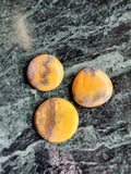 Bumble Bee Jasper Cabochon Loose Gemstones - Harnessing Spiritual Energy | Lot of 3 units