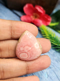 Rhodochrosite Cabochon Mix Shape Loose Gemstone - Captivating Beauty and Tranquil Energy | Lot of 4 units