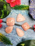 Pink Opal Cabochons Mix Shape Loose Gemstone - Merging Beauty and Spirituality | Lot of 5 units