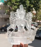 Clear Quartz Goddess Tara Carving: A Divine Addition to Your Home and Life