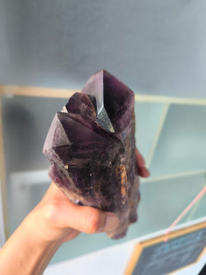 Natural Amethyst Point for Home Decor and Spiritual Healing | Crystal Healing | Reiki | Gemstone Points