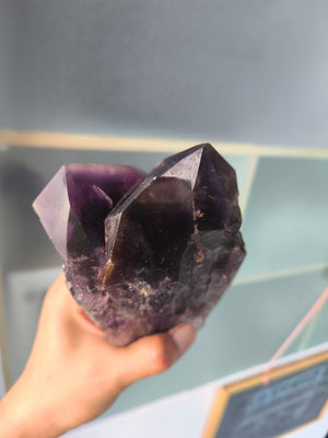 Natural Amethyst Point for Home Decor and Spiritual Healing | Crystal Healing | Reiki | Gemstone Points