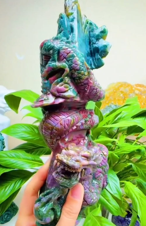 Dragons - The Lilac Stone Guardian and the Ocean Jasper Sentinel - part payment 2