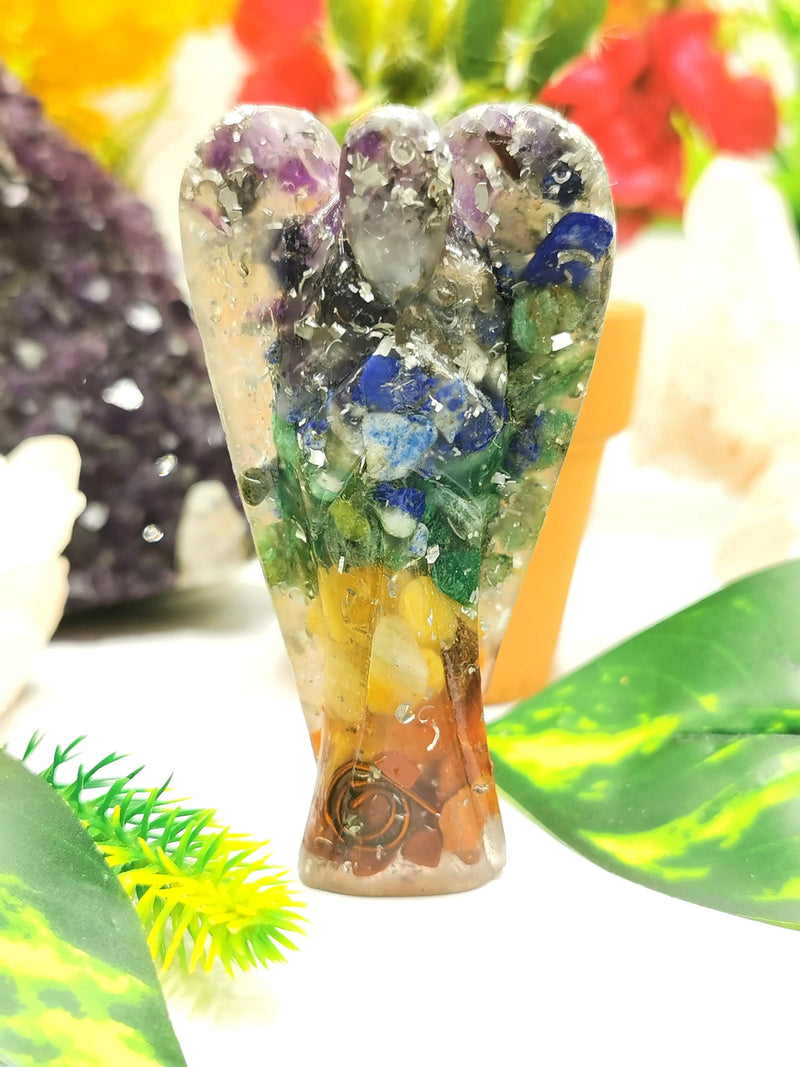7-Chakra Rainbow Crystal Healing Pendant For Balance, Harmony