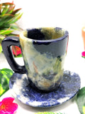 Gift a Sodalite Tea Cup & Saucer - ONLY 1 Cup and 1 Saucer